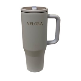 VELORA ChillGuard 40 oz Stainless Steel Insulated Tumbler for Hot & Cold Drinks (Water, Coffee, Smoothies, juices etc) (Light Blue)