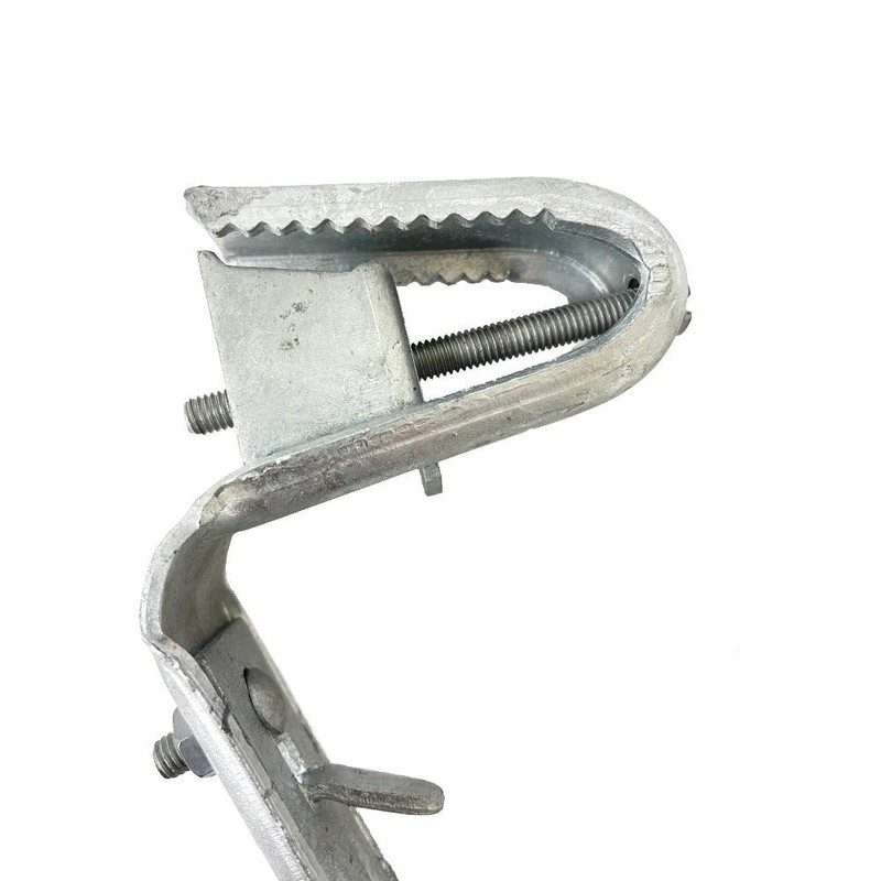 Gutter Holder for Trapezoidal and Corrugated Sheets Semi-Circular RG333 Galvanised