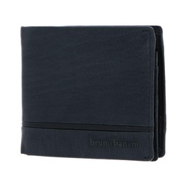 bruno banani Genuine Leather Wallet for Men and Women - 020858, black