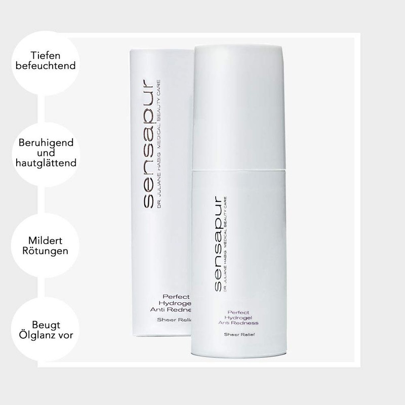 SENSAPUR Perfect Hydrogel Anti-Redness Soothing Gel Anti-Redness Anti-Couperose 50 ml