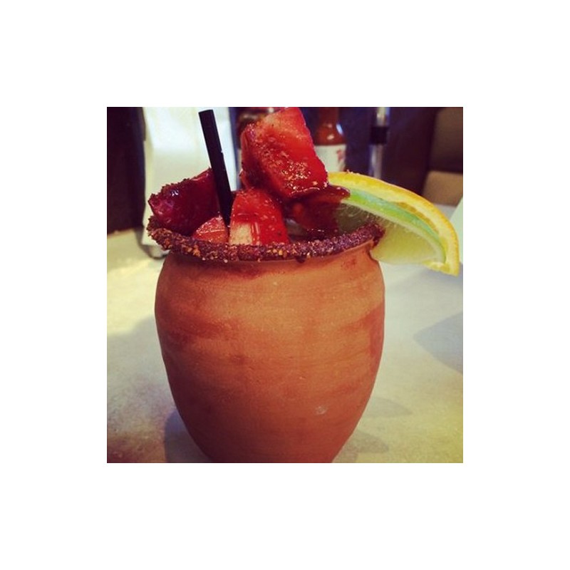 La Mexicana Cantarito de Barro Natural, Clay Cups, Set of