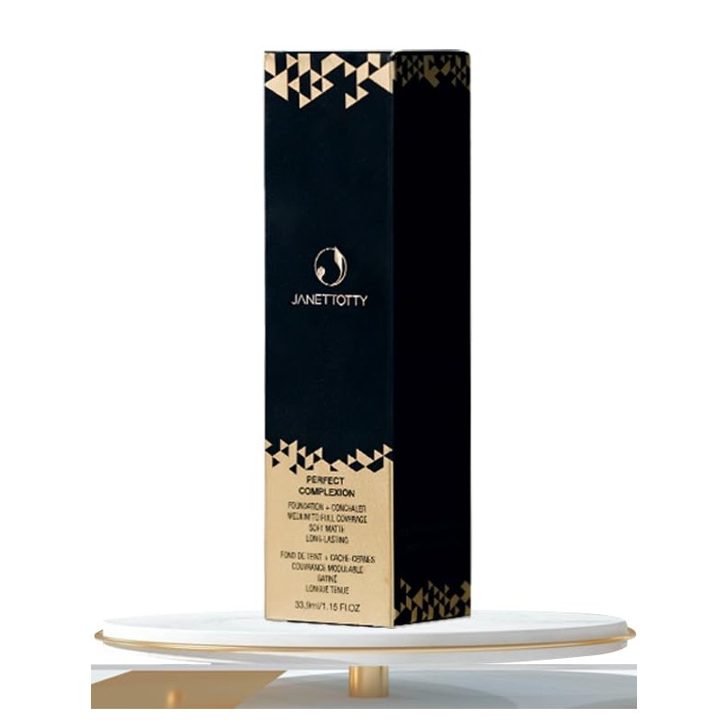 JANETTOTTY - 2-in-1 Perfect Complexion Matte Foundation + Concealer -
