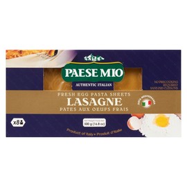 PAESE MIO Pasta Lasagne Egg Sheets