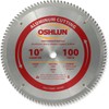 Oshlun SBNF-100100 10-Inch 100 Tooth TCG Saw Blade with 5/8-Inch