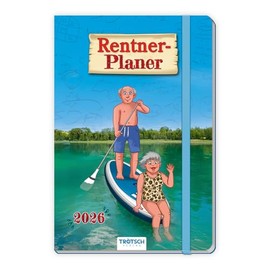 Trötsch Buchkalender Rentnerplaner 2026: Taschenkalender Geschenkkalender