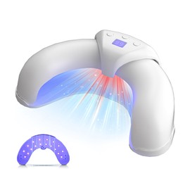 2025 6.0 Nagelpilz Lase【Intelligentes 3 Zeit- 30s/60s/99s】【Duale Wellenlängentechnologie - 470nm Blau & 905nm Infrarot】Ultraportables Faltdesign(White) Antimykotischer Laser