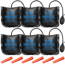 6 Piece Mounting Cushion Set: Mounting Cushion Air Pump of 300 kg, Wedge Air Cushion Pump Cushion Assembly Aid Inflating Cushion, Air Wedge Pump Mounting Spreader Cushion for Installation of Windows