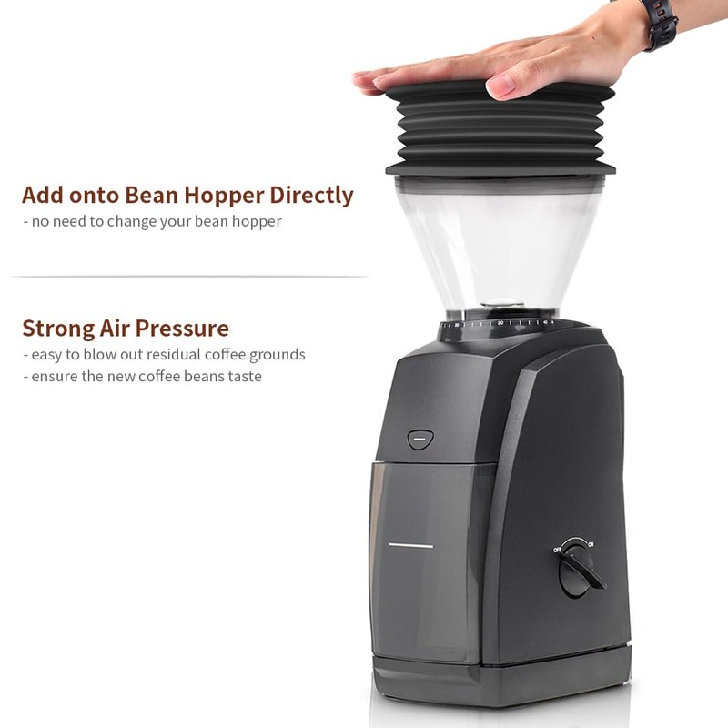 CAFEMASY Single Dose Hopper Bellow Compatible with Baratza Encore ESP