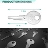 Drive-up Ignition Keys (10 PCS) Fits CLUBCAR EZGO YAMAHA Golf