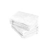 Pack of 10 Wash Mitts, 15 x 21 cm, 100%