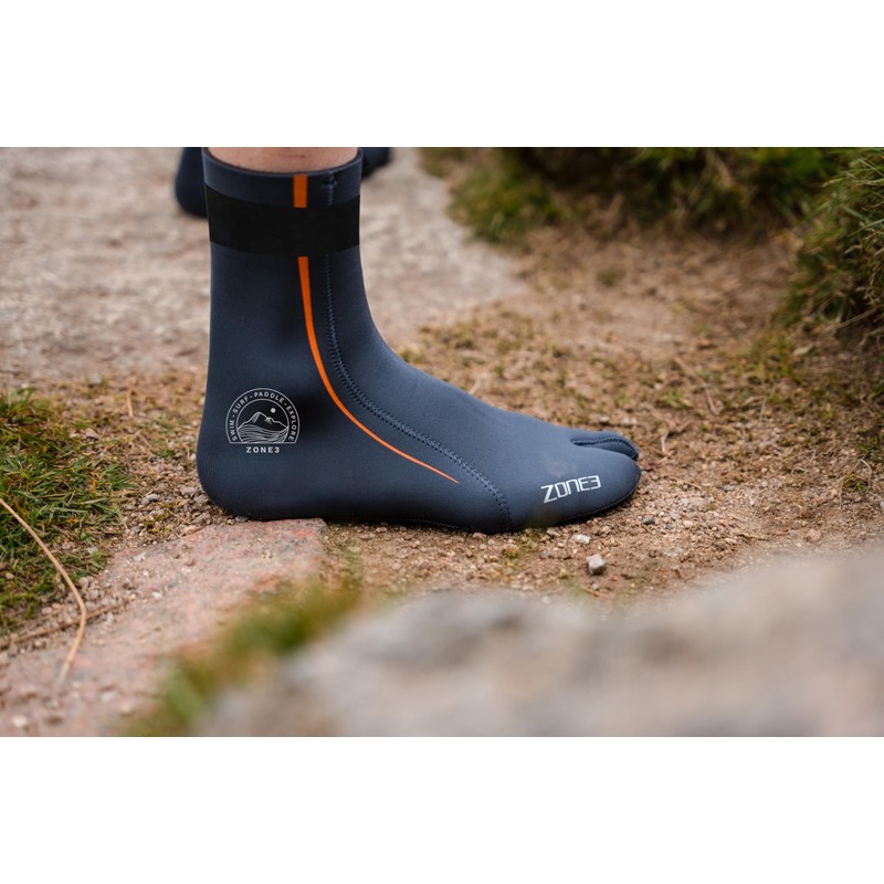 ZONE3 Active-Flex Neoprene Swim Socks Offer Protection/Thermal Insulation For Your
