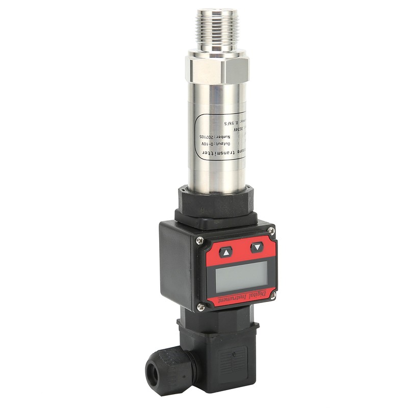 Pressure Sensor Aluminum Alloy Air Water Sender Digital Display LCD