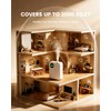 RoyAroma Waterless Essential Oil Diffuser for Home, Smart Scent Air