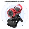 HXSJ LG68 Webcam BuiltIn SoundAbsorbing Microphone USB Camera for Teaching