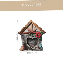 Totority 3pcs Fairy Door Garden Sculptures Charming Outdoor Tree Decorations Unique Fairy House Doors for Miniature Scene Decor and Garden Ornaments
