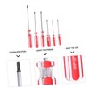 DOITOOL 6pcs Triangle Screwdriver Repair Tools for Electronics Magnetic Tip