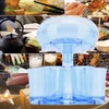 6 Shot Glass Dispenser Transparent Prevent Spilling Cocktail Dispenser Glasses