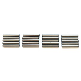 Unbranded 1/8 x 7/8" DOWEL PINS - SET OF 20 - HEAT TREATED ALLOY STEEL - BRIGHT FINISH