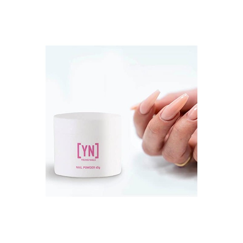 Young Nails Acrylic Cover Powder, Pink, 45 Gram