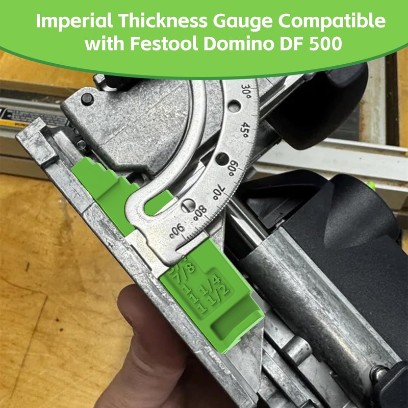 Imperial Thickness Gauge for Festool Domino DF 500 (1/2in to