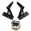 MINMHDONGX-(2pc) 80 Degree Foldable Lift Bracket Widely Used for Sofa
