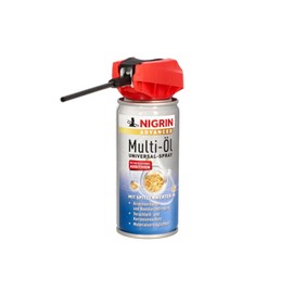 NIGRIN Advanced Multi-Öl, Multifunktionsöl, herausragende Schmierwirkung und Kriecheigenschaft, Verschleiß- und Korrosionsschutz, reinigt Kuststoff und Metall, 100 ml