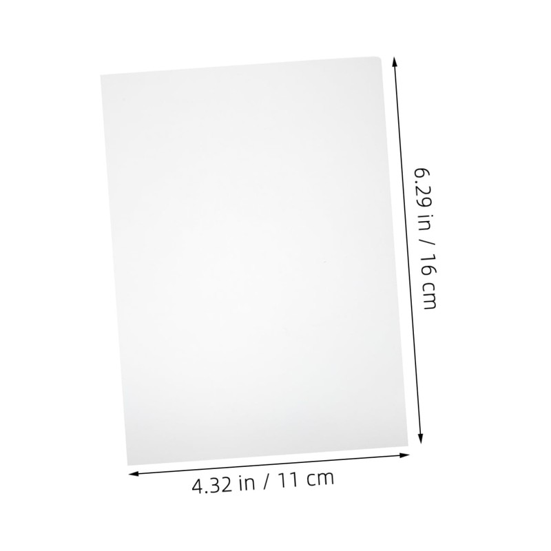 OHPHCALL Thermal Laminating Pouches 100pcs Lamination Sheets Laminating Film for
