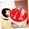 WOONEKY Cooling Ceramic Hamster Nest Mushroom Shape Pet Sleeping House
