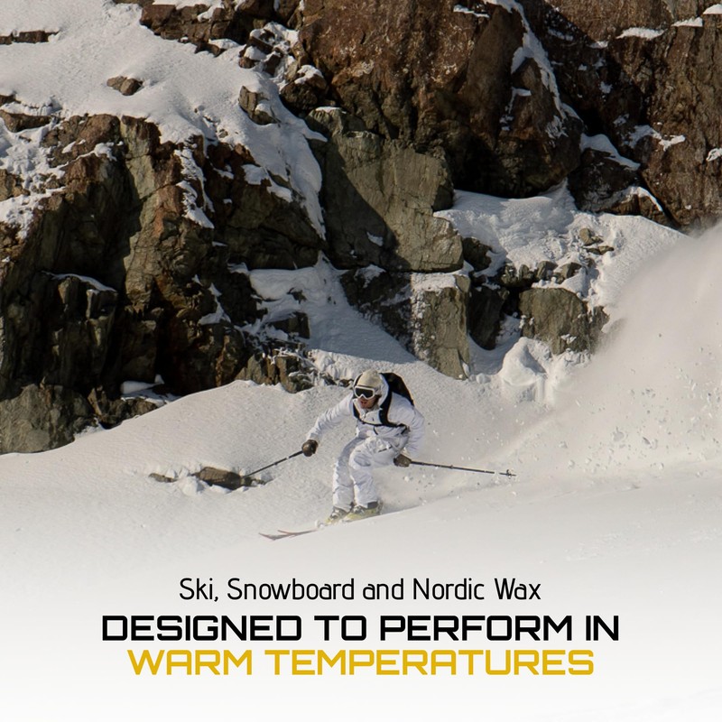 ZUMWax Ski Snowboard Ceramic Non Fluoro RUB ON Racing Wax