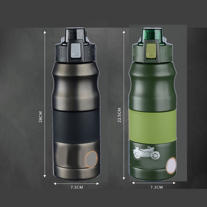 Stainless Steel Thermal Bottle Portable Large Capacity Fashionable Vacuum Thermal