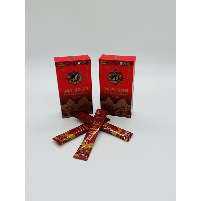 Ecopanax 3x Jinan Red Ginseng Liquid (20ml x 30 packets)