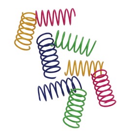 Muelles para Gatos, Juguetes Interactivos para Gatos de Interior, 40 Piezas de Muelles Coloridos, Juguete para Gatos, Juguete de Resorte para Gatos, Bobinas de Resorte Que Atraen