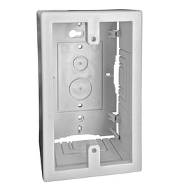 375 Series Raceway Accessory Single Junction Box (White)