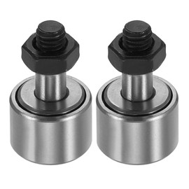 PATIKIL 2 Pcs CF6/KR16 Needle Roller Bearing 16 mm Roller Dia Bolt Type Track Runner Bearing for 6D Printer Machinery Tool Guide Rail