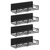 Hoopoton 4 Pack Magnetic Spice Rack for Refrigerator