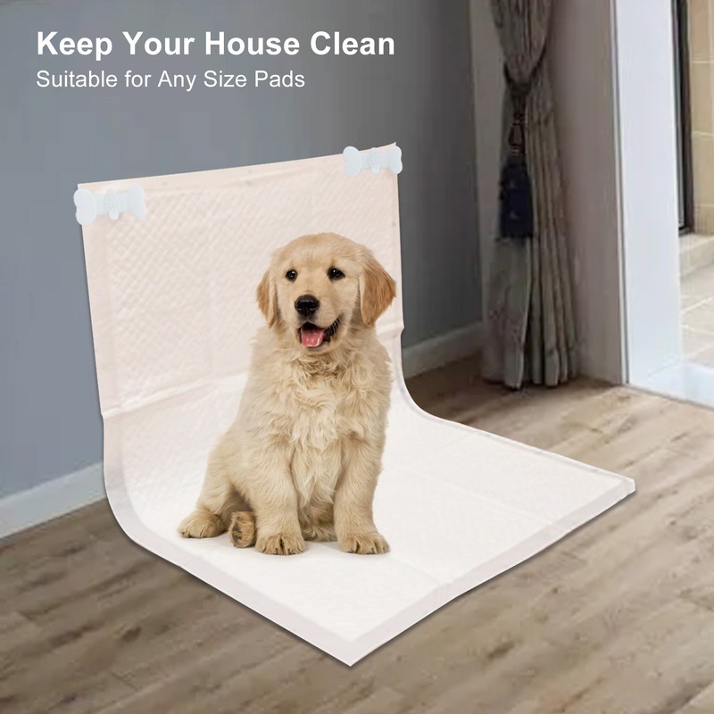 Pet Pee Pad Wall Magnet Holder Strong Stick Dog Training