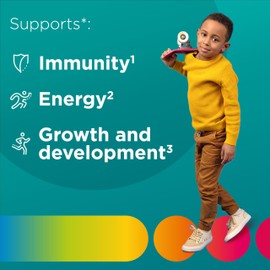 Centrum Kids Multivitamin Gummies, Tropical Punch Flavor Made With Natural Flavors, Stocking Stuffer, 150 Count, 150 Day Supply
