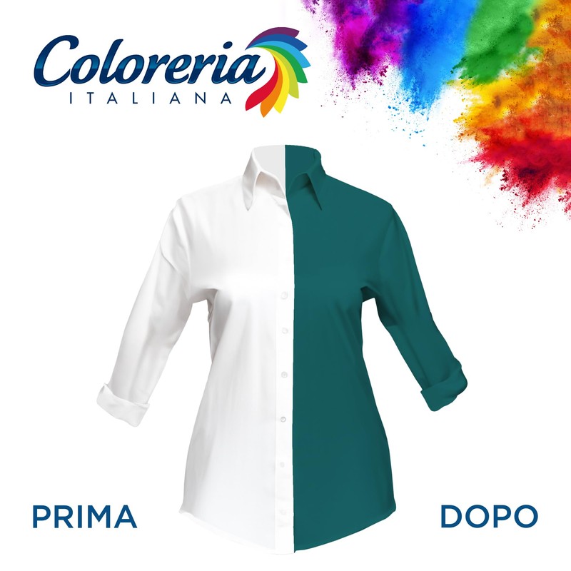 Coloreria Italiana Grey Colorante Tessuti e Vestiti in Lavatrice, Verde