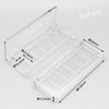 EsiFare Makeup Palette, Set of 2, Eyeshadow Palette, 6 Grid,