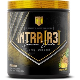 Hosteel IntraR3 Intra Workout Powder Contains EAA BCAA Beverage Carbohydrates Increases Energy and Endurance Increases Muscle Mass, Pineapple, 1.75 lbs (Pack of 1) / 호스틸 인트라R3 인트라 운동 파우더 EAA BCAA 음료 탄수화물 포함 에너지와 지구력 향상 근육량 증가, 파인애플, 1.75 파운드 (1개 묶음)
