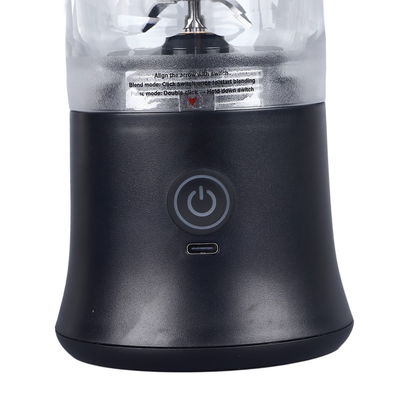 Portable Blender 600ml Large Capacity Versatile Rechargeable Shakes and Smoothie