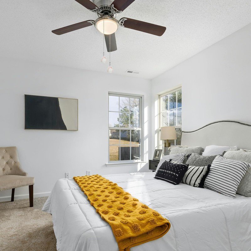 PATIKIL Ceiling Fan Pull Chain 12 Inch, 4 Pack Baseball