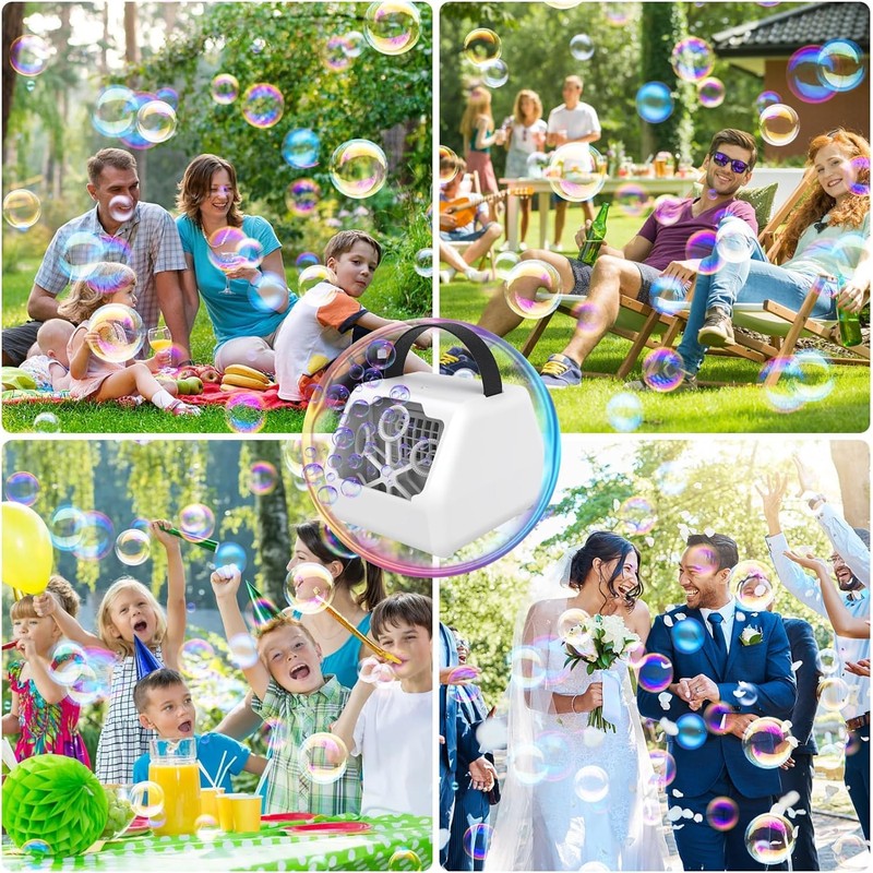 Bombble BM803 Automatic Bubble Machine, Children's Bubble Machine, 10,000 Bubbles/Minute