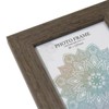 Brown Wood Large Size Front - Glass Type Natural Wood