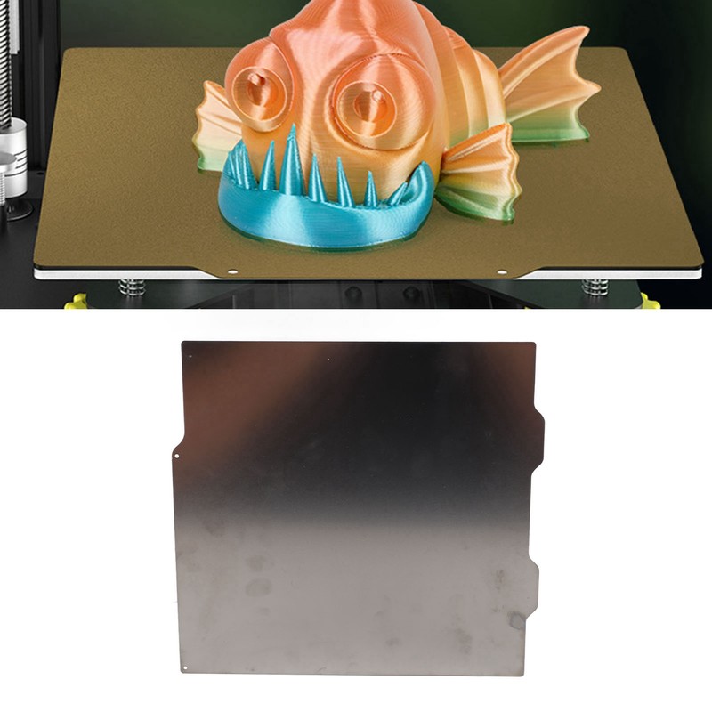 PEI Build Plate 184x184mm Single Sided Smooth Flexible Spring Steel