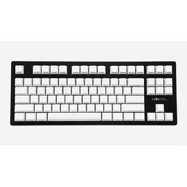 Mistel Sleeker MD870 Mechanical Keyboard with Chrerry MX Brown Switch and Black Full CNC Aluminum Case for Mac and Windows (Tenkeyless, Single White LED Backlit, PBT Dye-Sub Keycap, ANSI/US Layout)