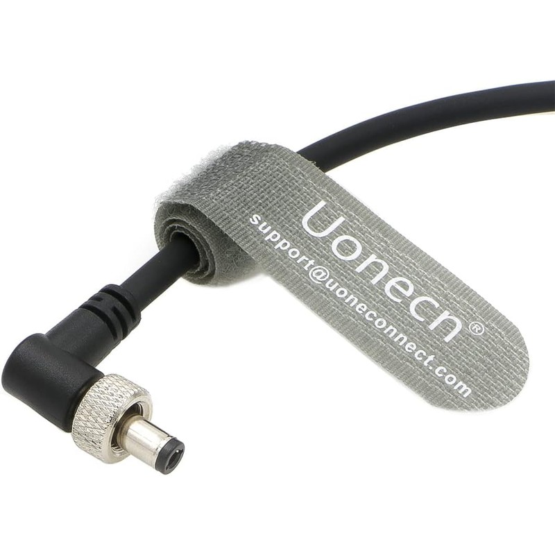 Uonecn DC 2.1 5.5mm Right Angle to Tap D-Tap Power
