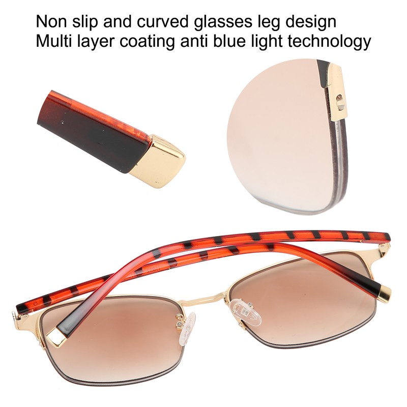 Reading Glasses Anti UV Glare Eyestrain Blue Light Blocking Glasses