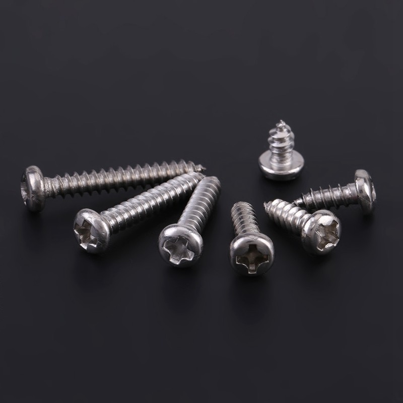 500PCS M3 Cross Drive Button Head Self Tapping Screws Assortment