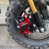 MORITECH Honda Dax 125 Front Caliper Guard for Honda Dax125